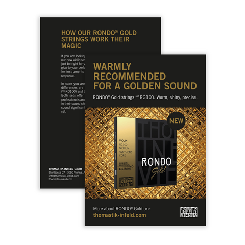 Info-PDF RONDO GOLD für Violine (Englisch) Vorschau