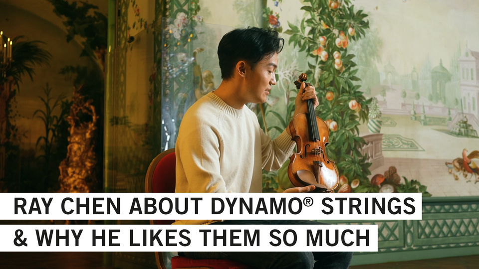 Violinist Ray Chen über DYNAMO®