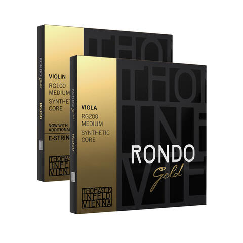 Produktverpackungen RONDO GOLD Violine & Viola Vorschau